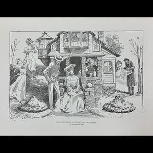 Mr. Wigg Rents A Cottage For The Summer Vtg Print By Charles Gibson